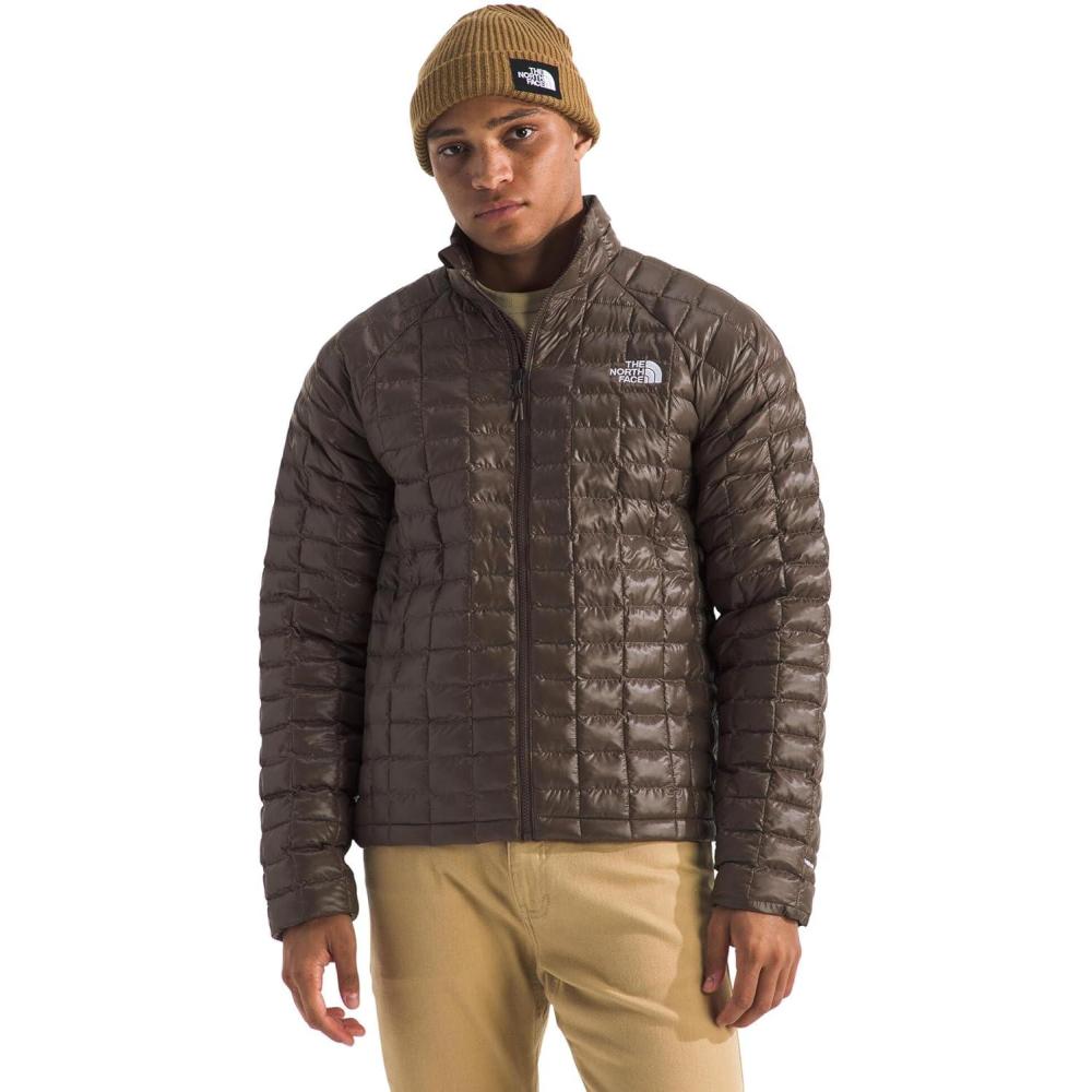 imageThe North Face Mens Thermoball Insulated Jacket Standard amp Big Size High Loft Insulation Wind amp Water ResistantSmokey Brown