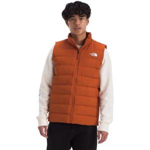 THE NORTH FACE Men’s Aconcagua 3 Insulated Vest | Wind Resistant, Water Repellent, 600 Fill Waterfowl Down Insulation(Earthen Copper)