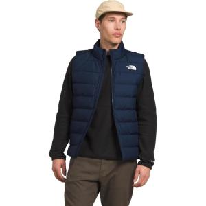 THE NORTH FACE Men’s Aconcagua 3 Insulated Vest | Wind Resistant, Water Repellent, 600 Fill Waterfowl Down Insulation(Summit Navy-npf)