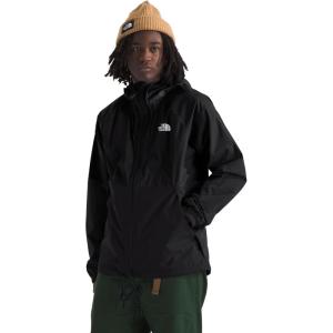 THE NORTH FACE Men’s Antora Rain Hoodie | Windproof & Waterproof With Adjustable Hood, Drawcord Hem(Tnf Black-npf)