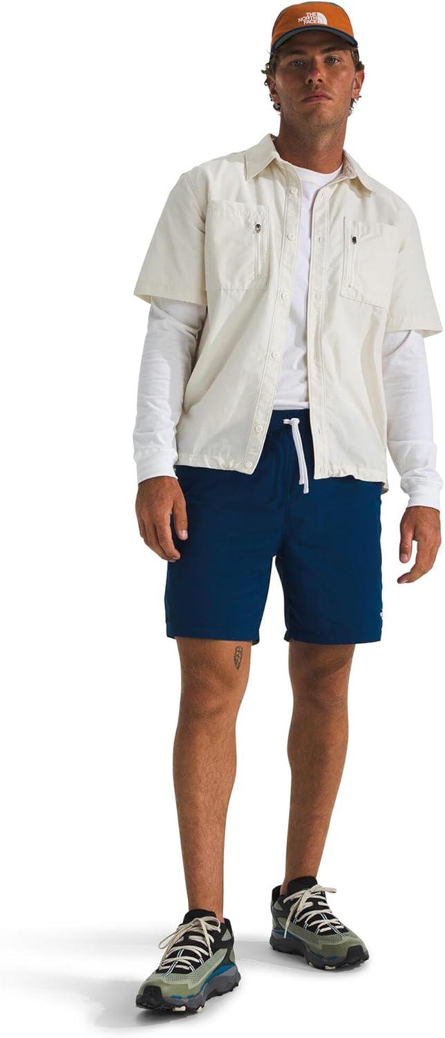 imageTHE NORTH FACE Mens Action Shorts 20 Lightweight amp Breathable Nylon Shorts With Flashdry Technology amp Adjustable DrawcordEstate Blue