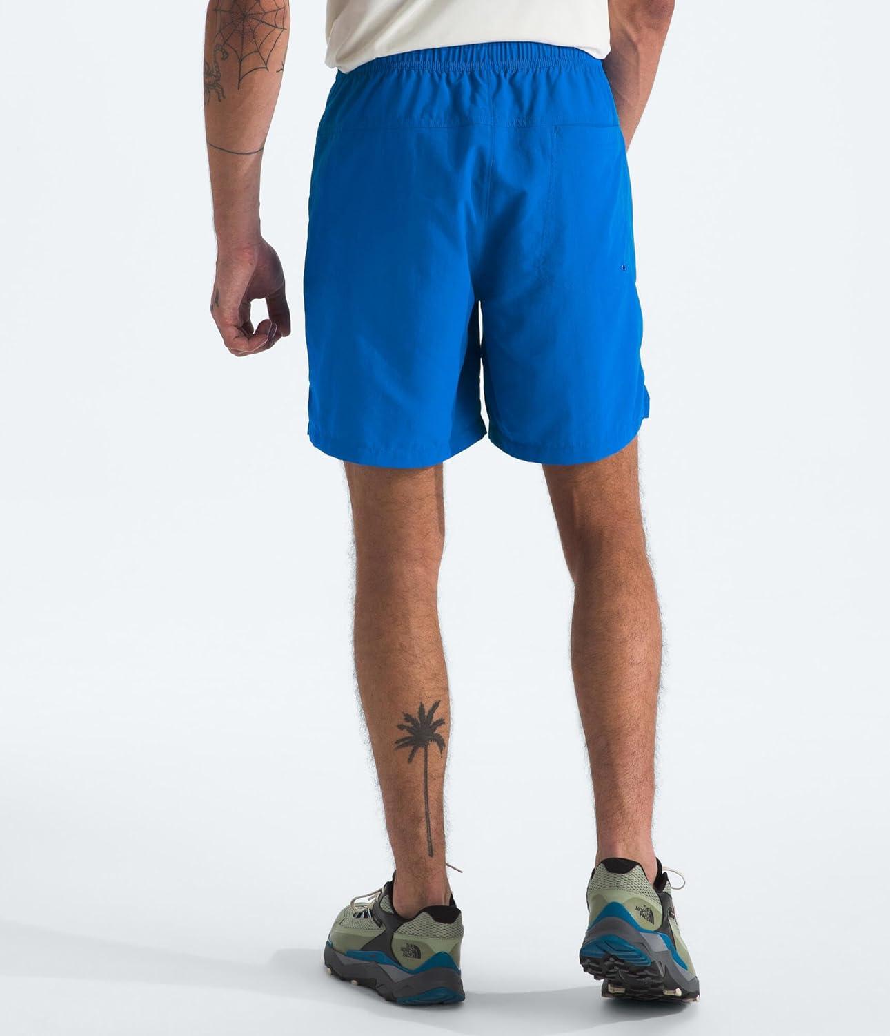 imageTHE NORTH FACE Mens Action Shorts 20 Lightweight amp Breathable Nylon Shorts With Flashdry Technology amp Adjustable DrawcordHero Blue