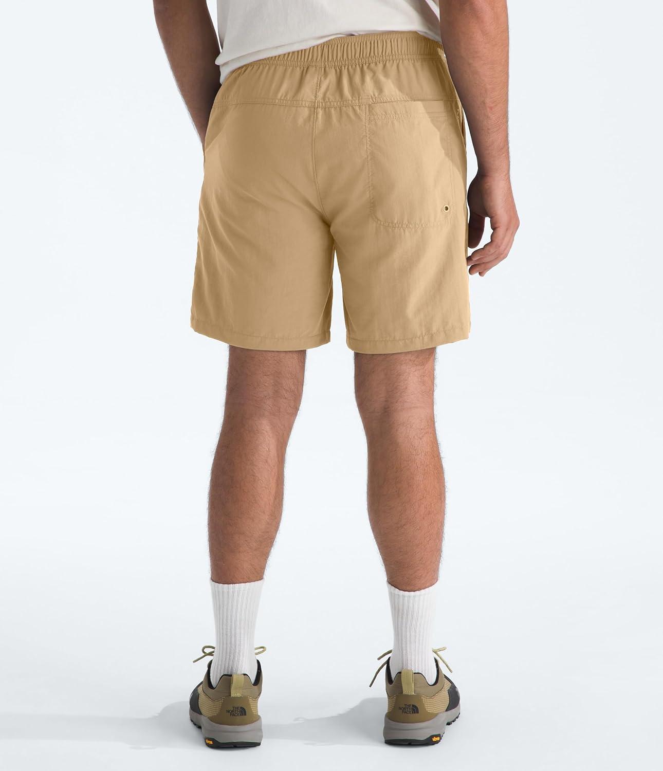 imageTHE NORTH FACE Mens Action Shorts 20 Lightweight amp Breathable Nylon Shorts With Flashdry Technology amp Adjustable DrawcordKhaki Stone