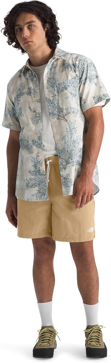 imageTHE NORTH FACE Mens Action Shorts 20 Lightweight amp Breathable Nylon Shorts With Flashdry Technology amp Adjustable DrawcordKhaki Stone