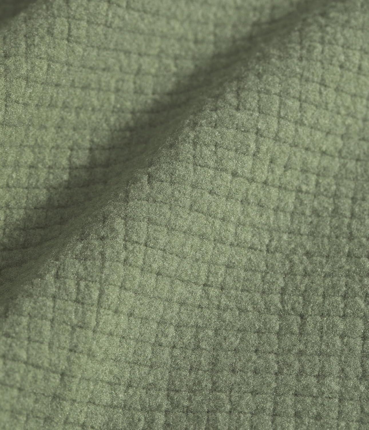 imageTHE NORTH FACE Mens Cedar Trail Grid Fleece 14 ZipBark Mist