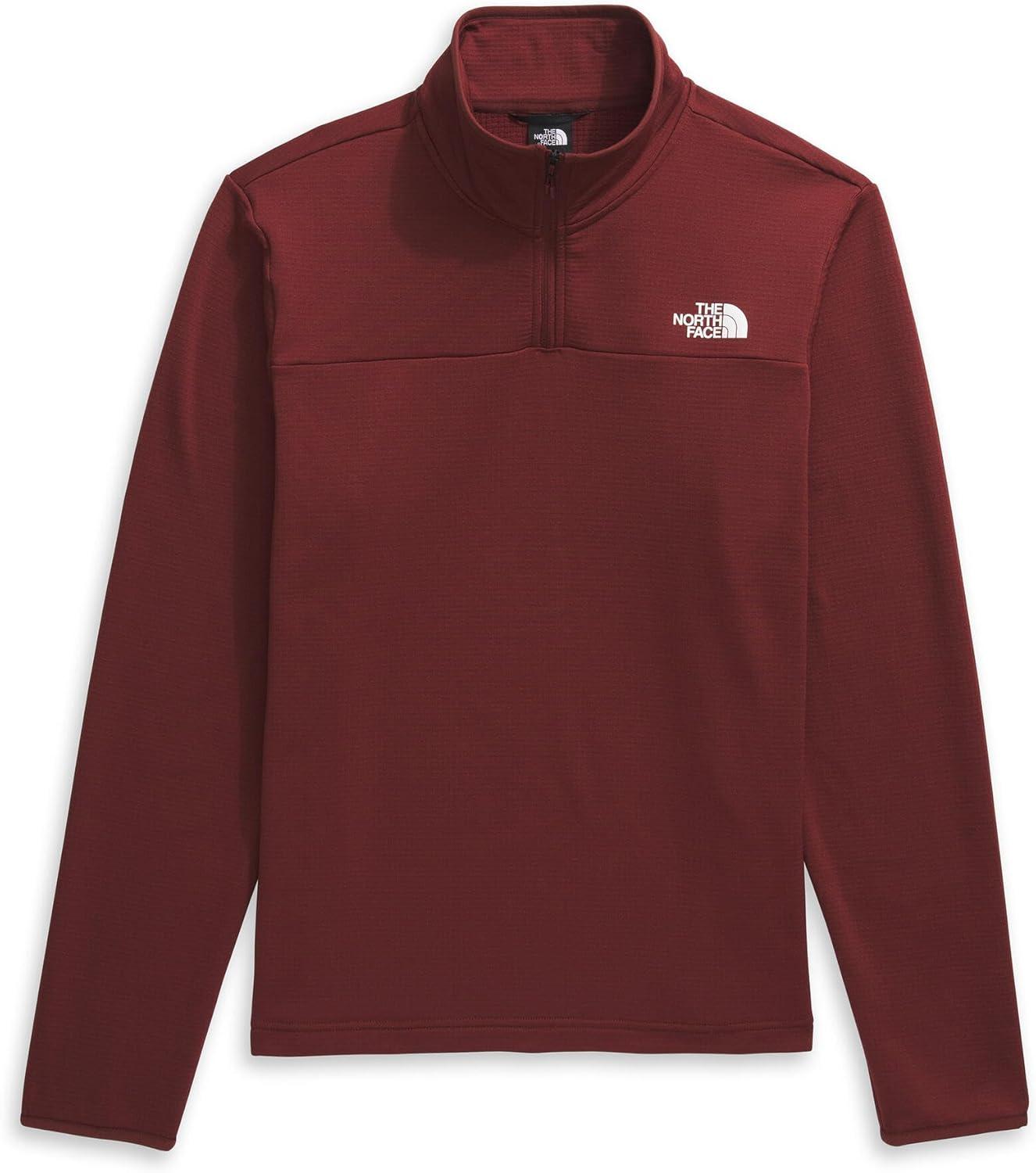 imageTHE NORTH FACE Mens Cedar Trail Grid Fleece 14 ZipSumac
