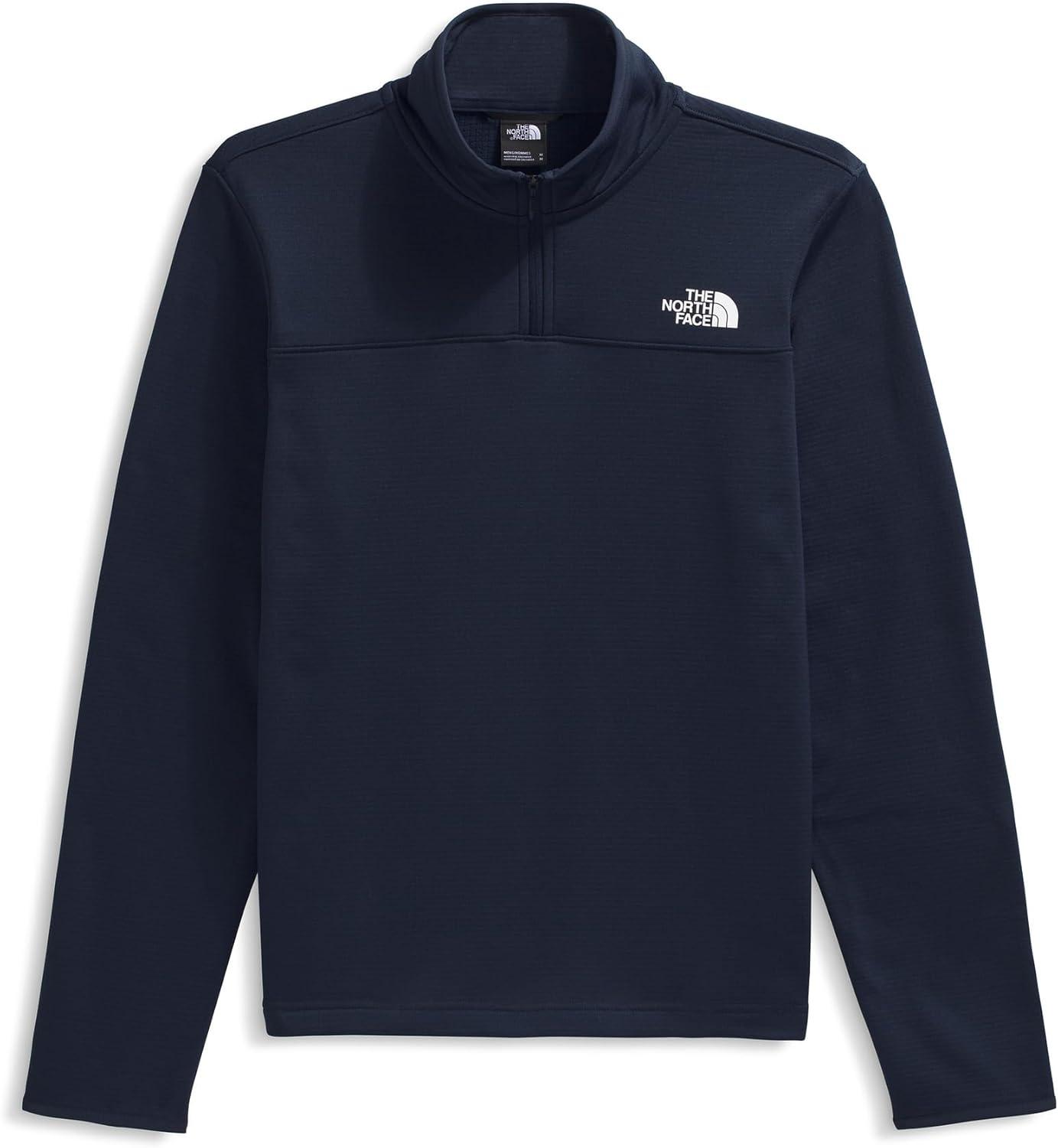imageTHE NORTH FACE Mens Cedar Trail Grid Fleece 14 ZipSummit Navy