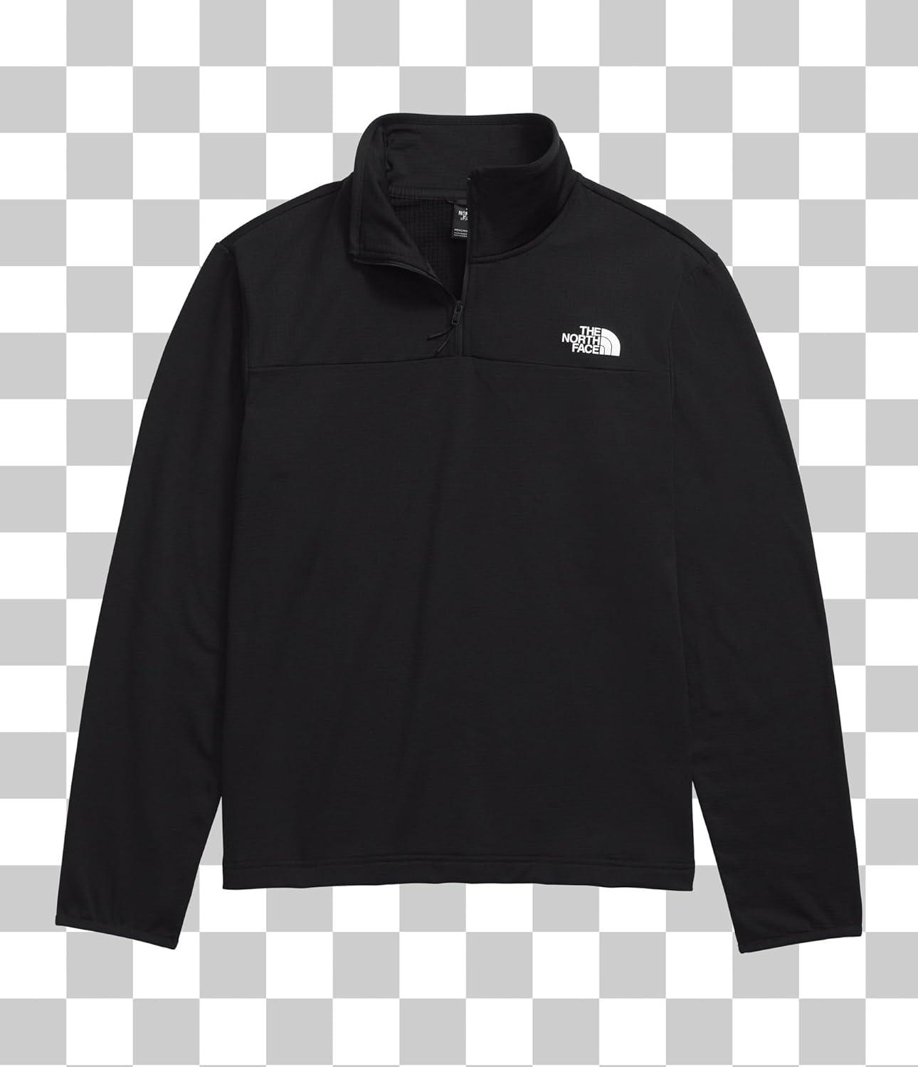 imageTHE NORTH FACE Mens Cedar Trail Grid Fleece 14 ZipTnf Black