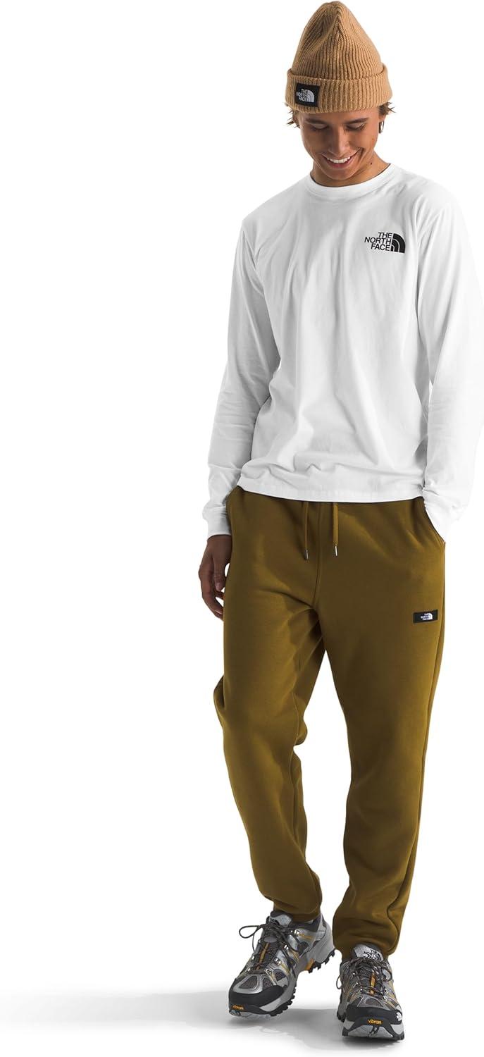 imageTHE NORTH FACE Mens Core Box Long Sleeve NSE Tee Tshirt With Ribbed Collar amp Cuffs for DurabilityTnf WhiteMulticolor