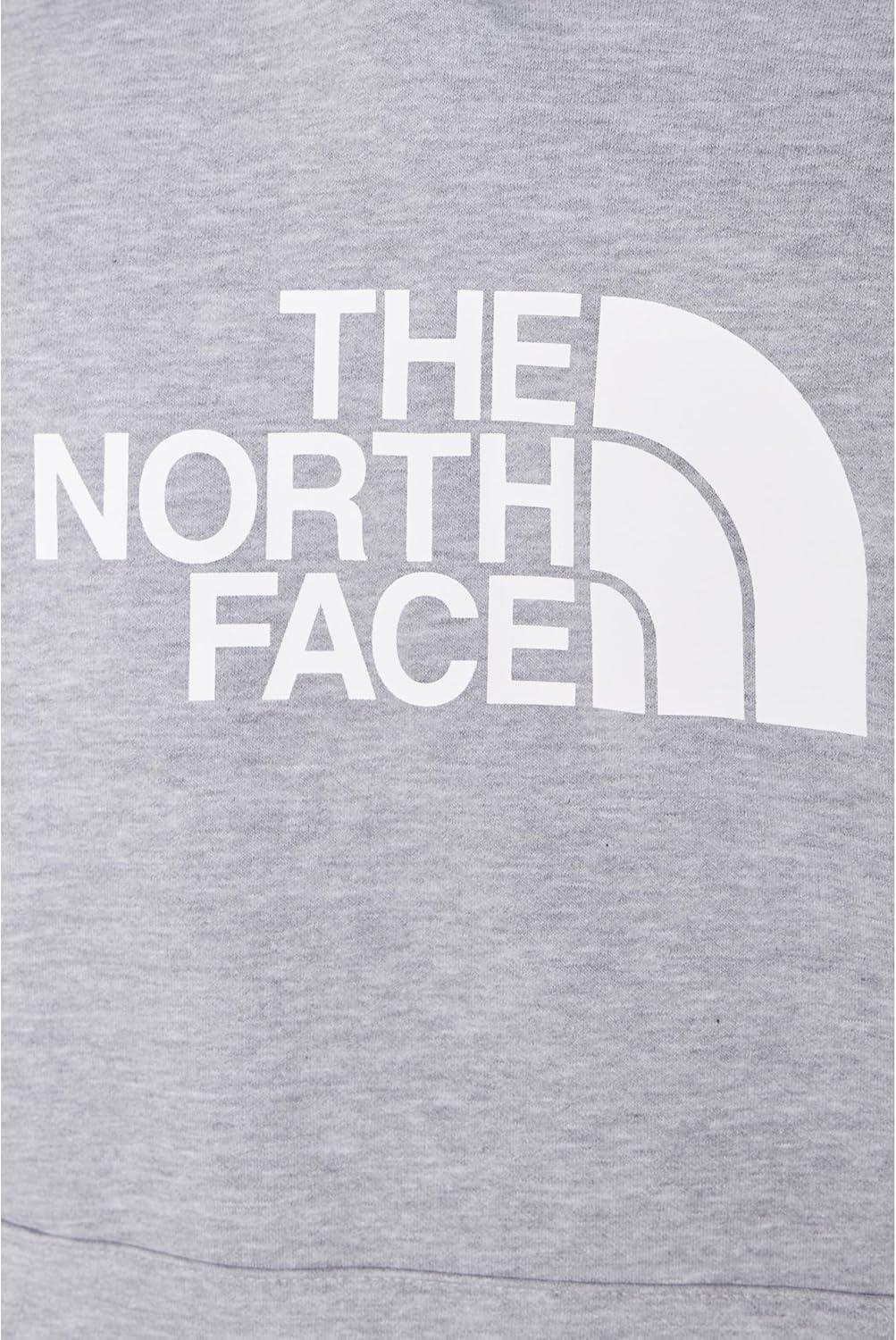 imageTHE NORTH FACE Mens Evolution Half Dome Hoodie Sweatshirt With 2 Piece Hood Adjustable Drawcord Kangaroo Hand PocketTnf Pale Grey Heather