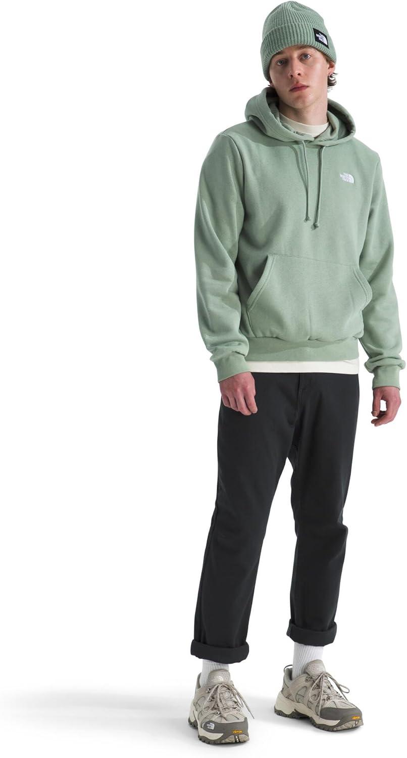 imageTHE NORTH FACE Mens Evolution Simple Dome Hoodie Standard amp Big Size Hood With Adjustable Drawcord Kangaroo PocketSlate Moss