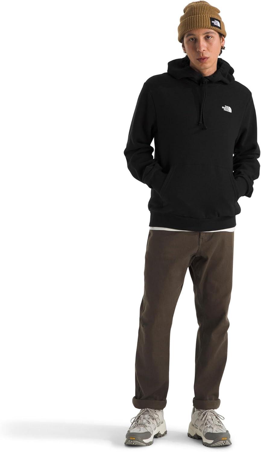 imageTHE NORTH FACE Mens Evolution Simple Dome Hoodie Standard amp Big Size Hood With Adjustable Drawcord Kangaroo PocketTnf Black