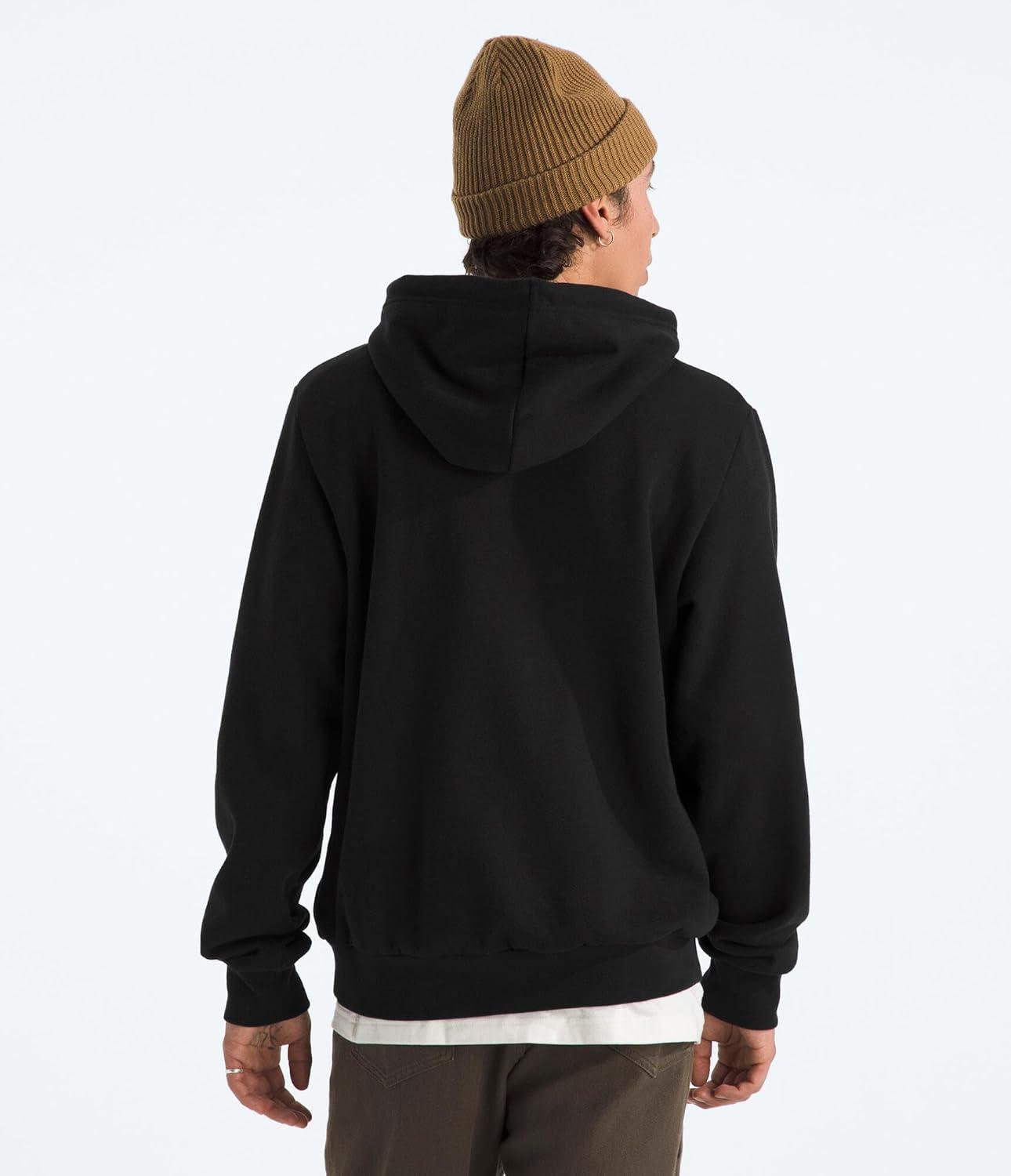 imageTHE NORTH FACE Mens Evolution Simple Dome Hoodie Standard amp Big Size Hood With Adjustable Drawcord Kangaroo PocketTnf Black