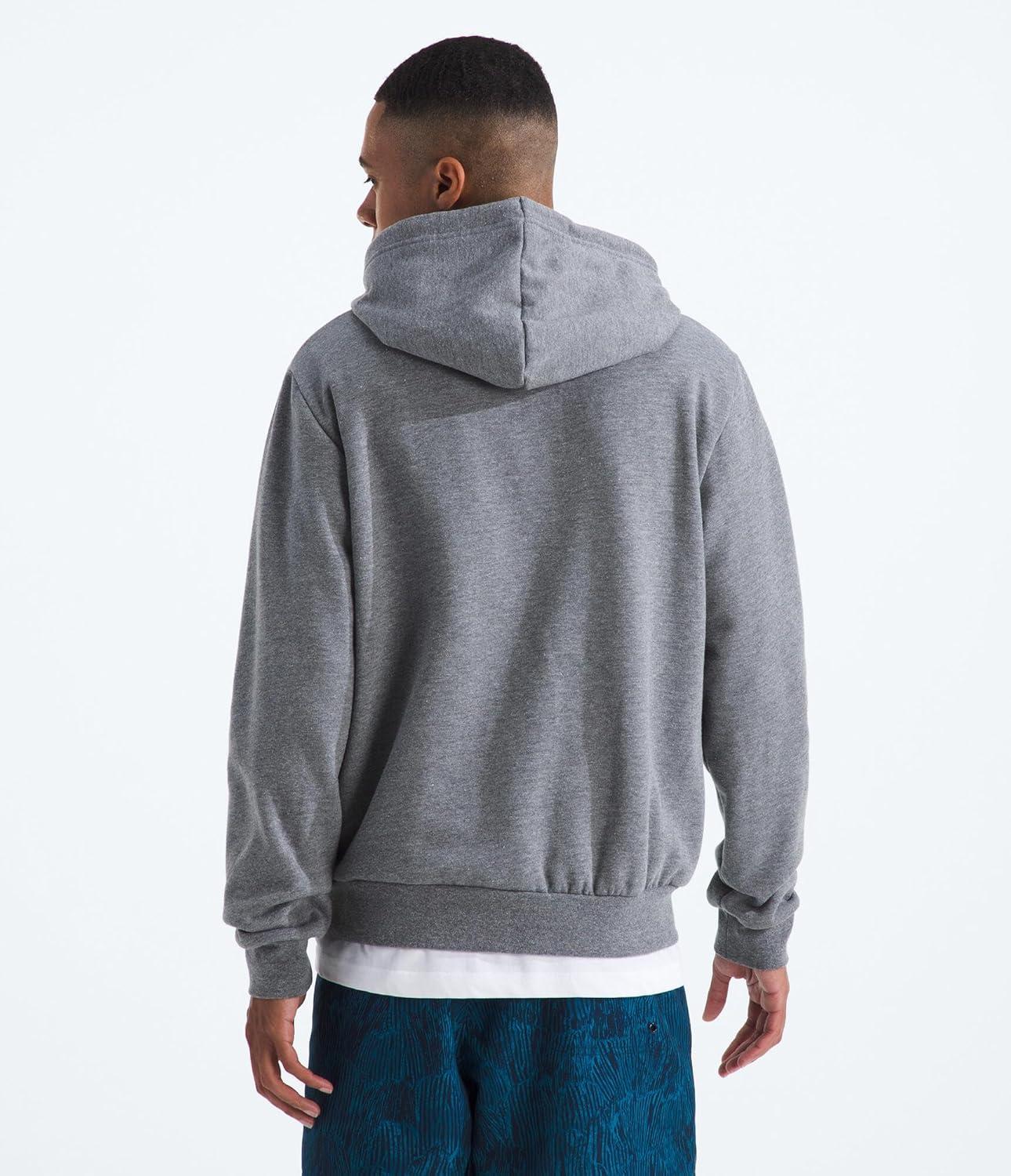 imageTHE NORTH FACE Mens Evolution Simple Dome Hoodie Standard amp Big Size Hood With Adjustable Drawcord Kangaroo PocketTnf Mid Grey Heather