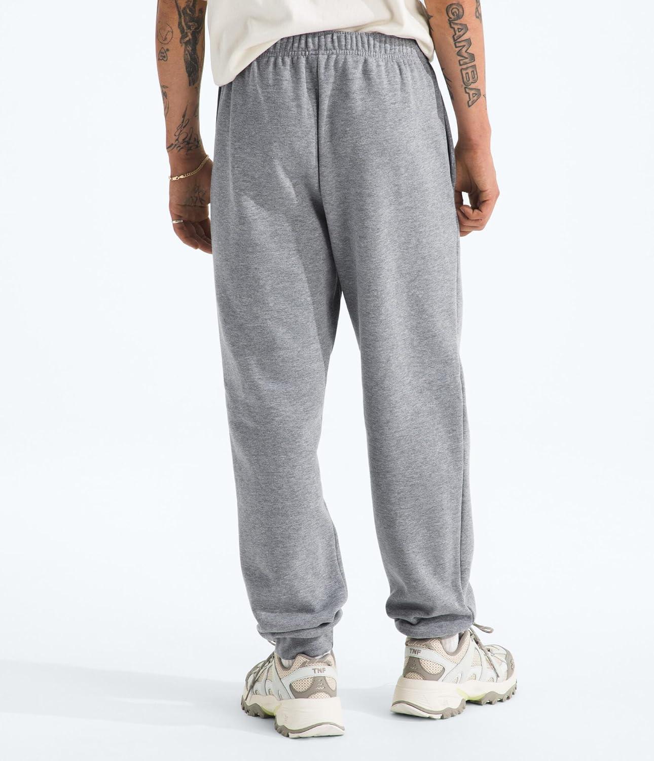 imageTHE NORTH FACE Mens Evolution Simple Dome Jogger Elastic Waistband With Adjustable Drawcord Hand Pockets Ribbed CuffsTnf Pale Grey Heather
