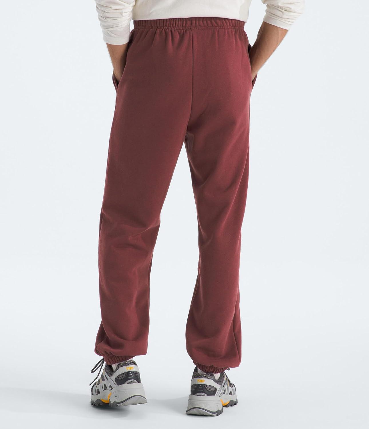 imageTHE NORTH FACE Mens Evolution Simple Dome Pant Elastic Waistband With Adjustable Drawcord Hand Pockets Elasticated CuffsSumac