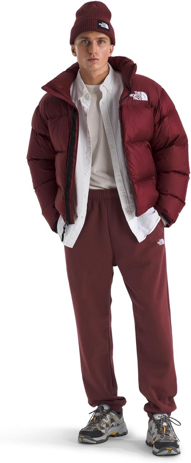 imageTHE NORTH FACE Mens Evolution Simple Dome Pant Elastic Waistband With Adjustable Drawcord Hand Pockets Elasticated CuffsSumac