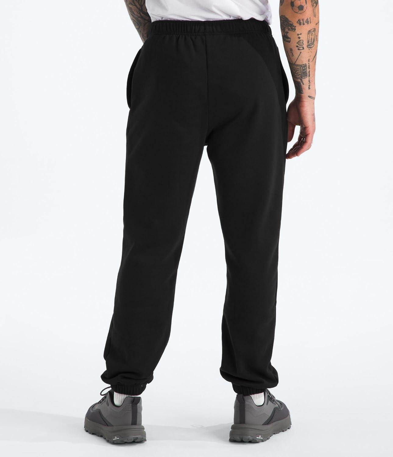 imageTHE NORTH FACE Mens Evolution Simple Dome Pant Elastic Waistband With Adjustable Drawcord Hand Pockets Elasticated CuffsTnf Black