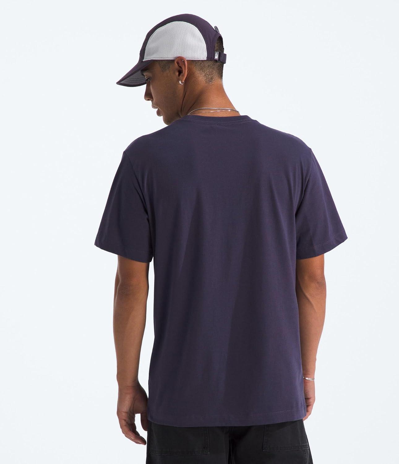 imageTHE NORTH FACE Mens Evolution Simple Dome Shortsleeve Tee Standard amp Big Size Cotton Shirt With the Classic LogoEndless Dusk