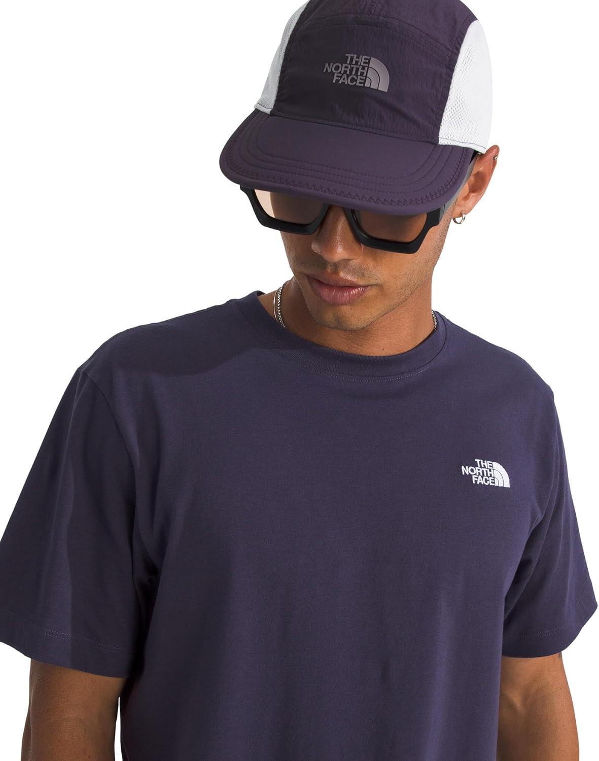 imageTHE NORTH FACE Mens Evolution Simple Dome Shortsleeve Tee Standard amp Big Size Cotton Shirt With the Classic LogoEndless Dusk