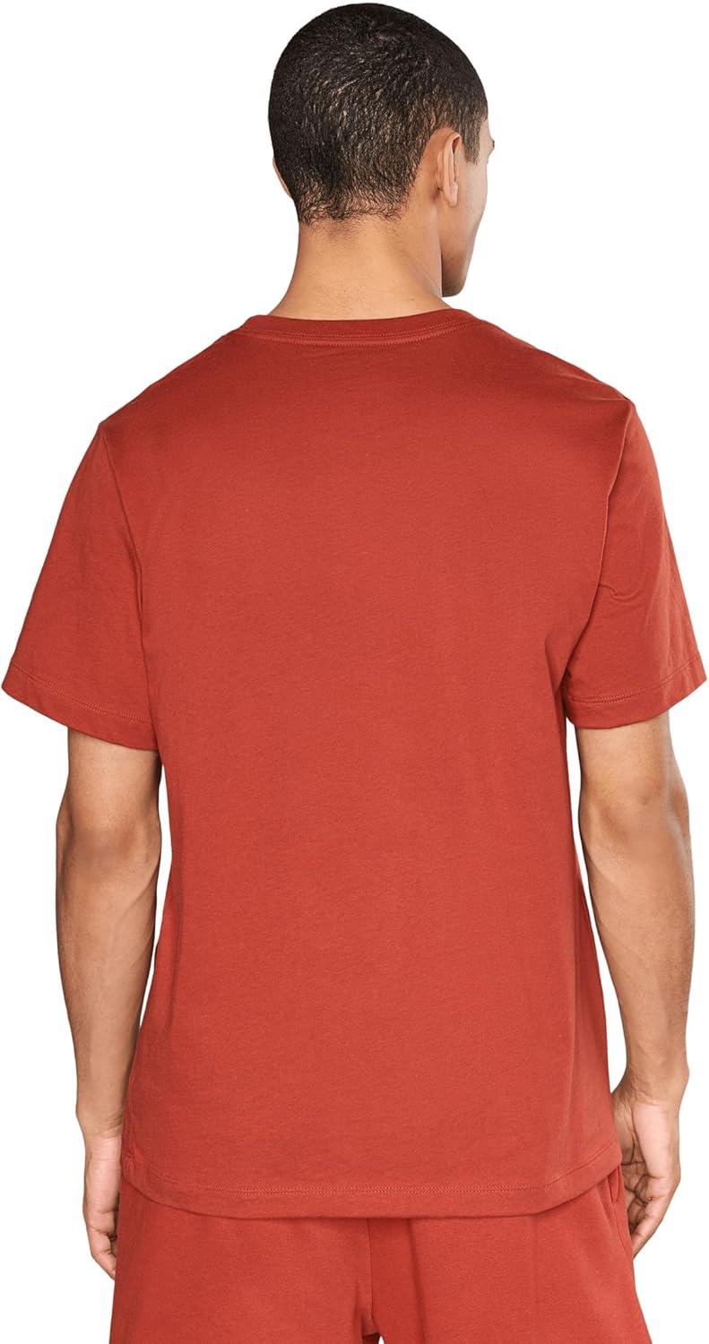 imageTHE NORTH FACE Mens Evolution Simple Dome Shortsleeve Tee Standard amp Big Size Cotton Shirt With the Classic LogoIron Clay