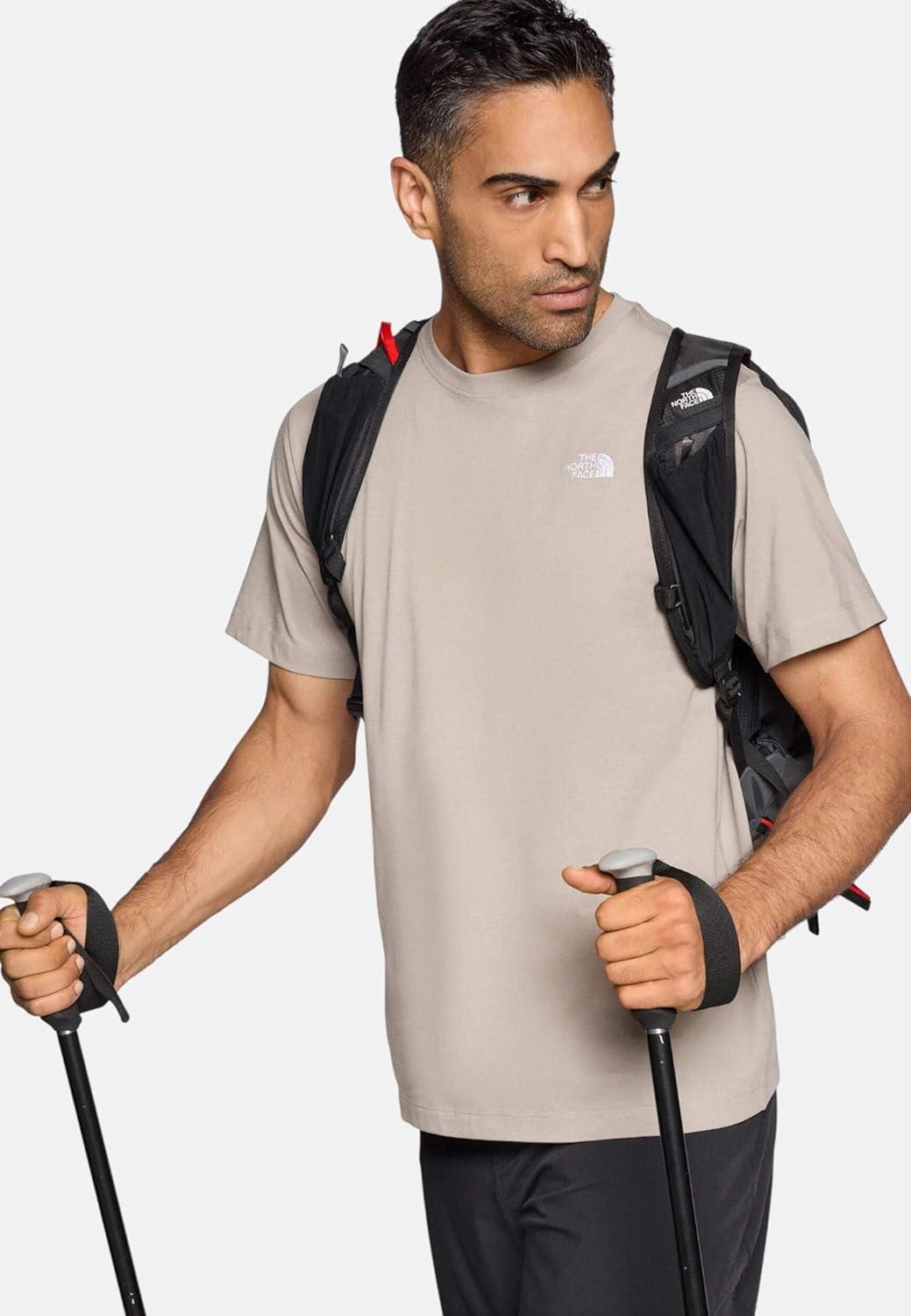 imageTHE NORTH FACE Mens Evolution Simple Dome Shortsleeve Tee Standard amp Big Size Cotton Shirt With the Classic LogoStone Slab