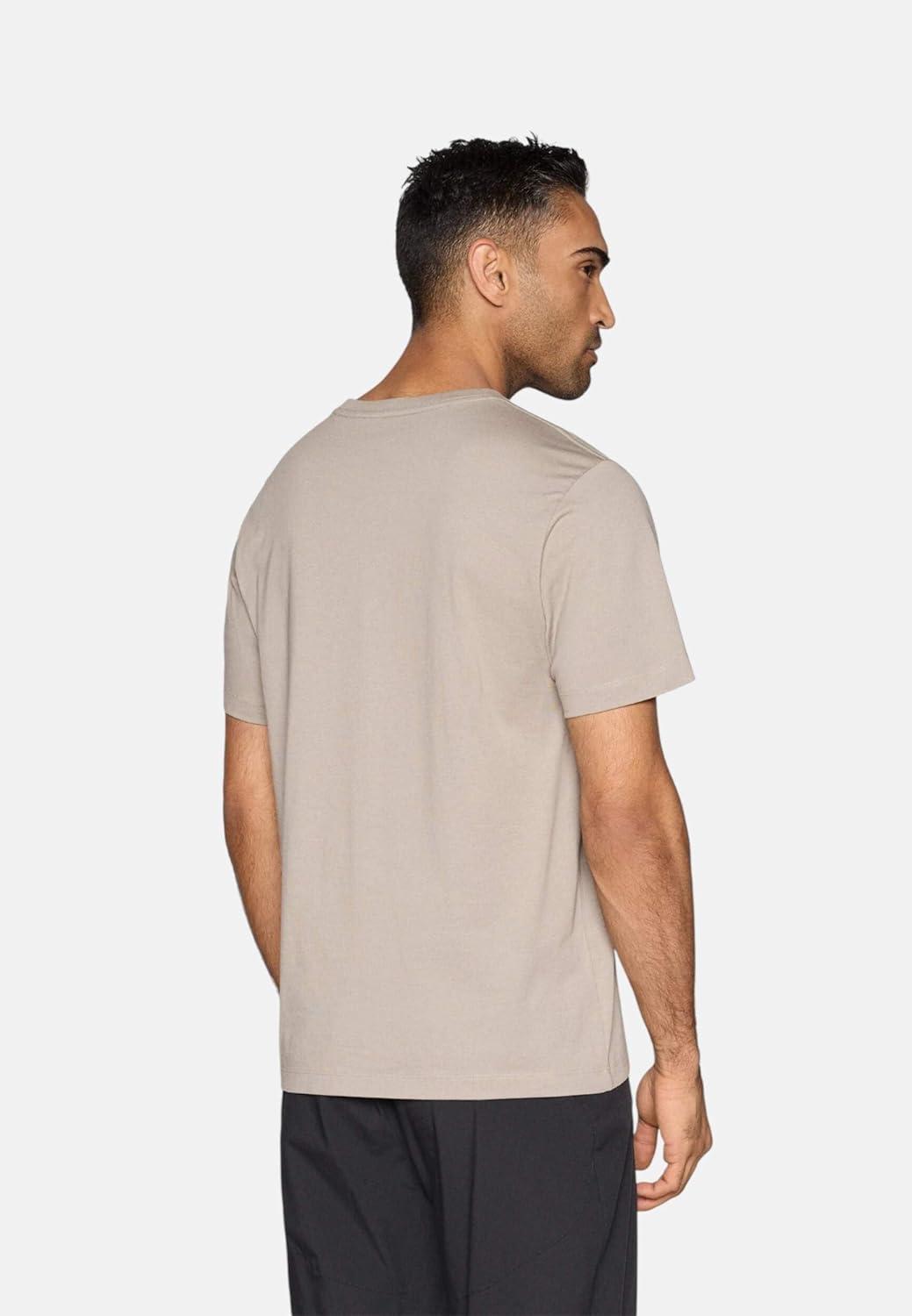 imageTHE NORTH FACE Mens Evolution Simple Dome Shortsleeve Tee Standard amp Big Size Cotton Shirt With the Classic LogoStone Slab