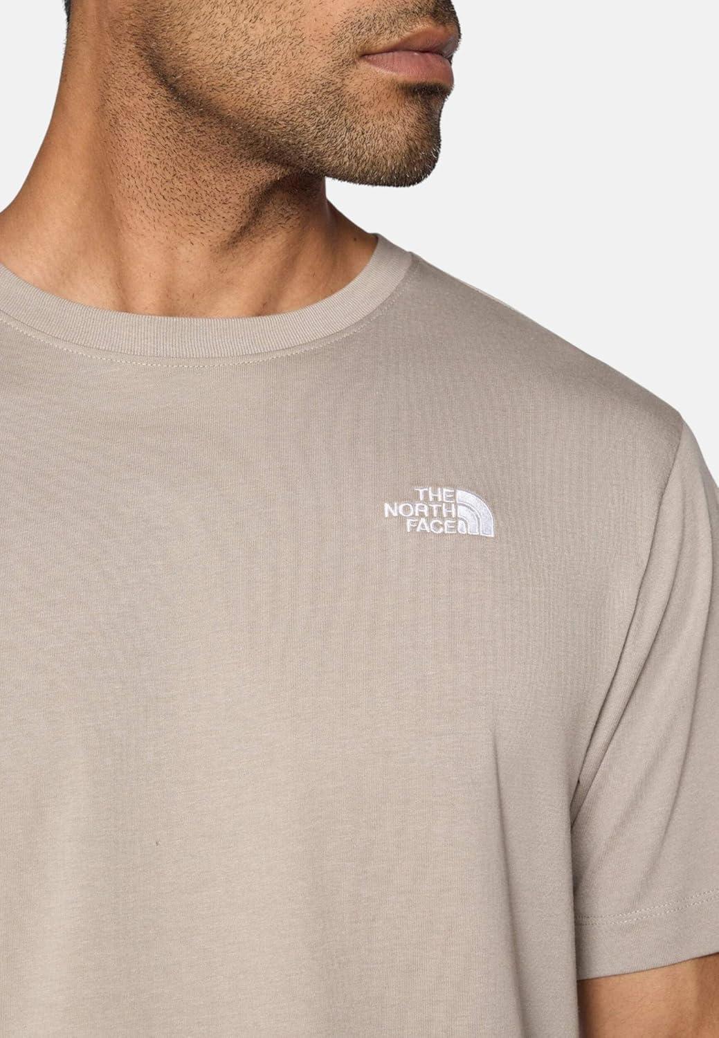 imageTHE NORTH FACE Mens Evolution Simple Dome Shortsleeve Tee Standard amp Big Size Cotton Shirt With the Classic LogoStone Slab