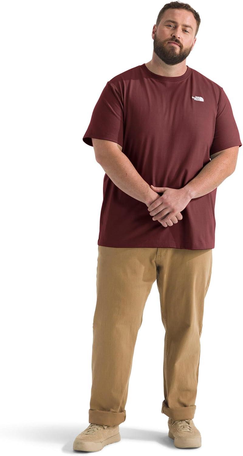 imageTHE NORTH FACE Mens Evolution Simple Dome Shortsleeve Tee Standard amp Big Size Cotton Shirt With the Classic LogoSumac