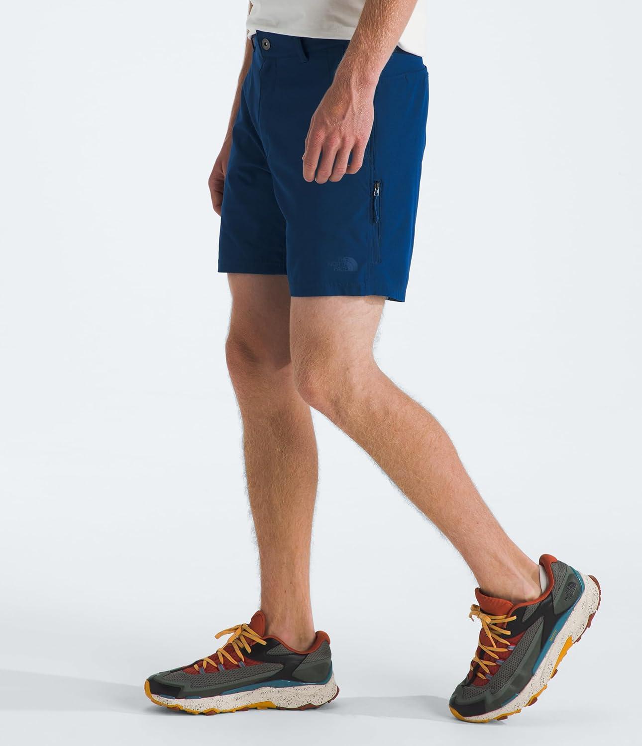 imageTHE NORTH FACE Mens Rolling Sun Packable Short PFAS FreeEstate Blue