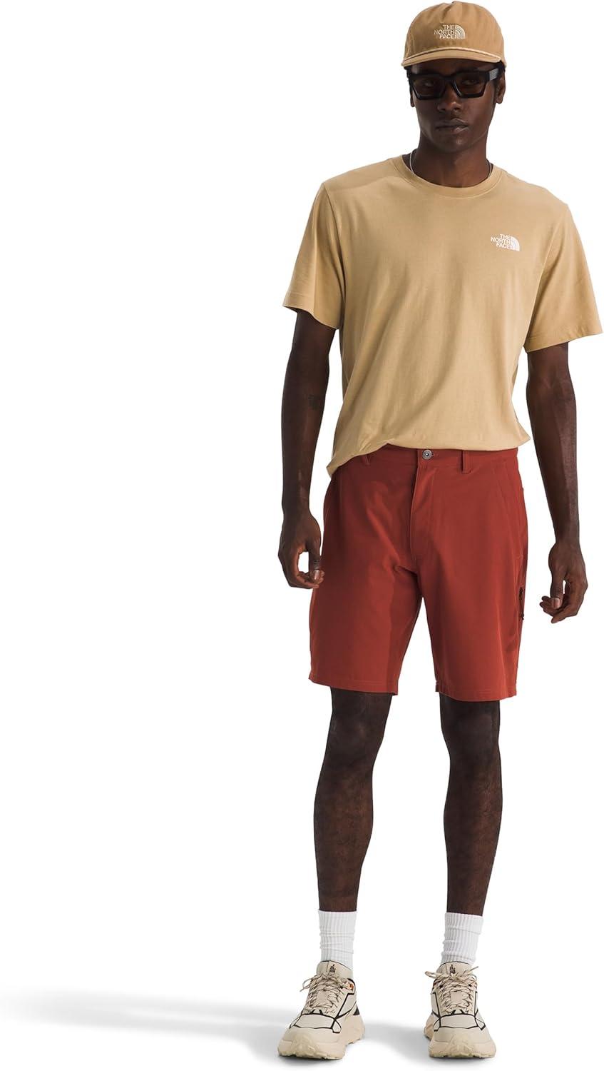 imageTHE NORTH FACE Mens Rolling Sun Packable Short PFAS FreeIron Claynpf