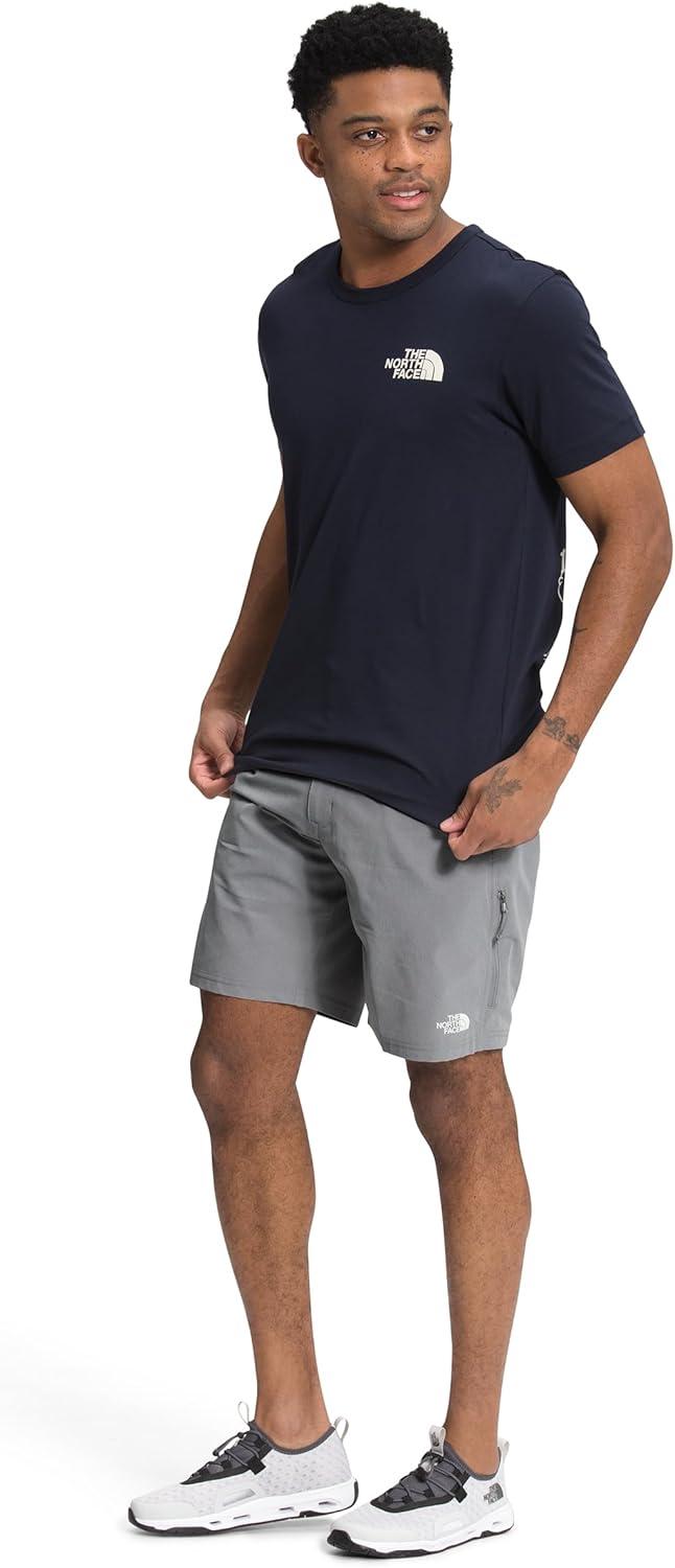 imageTHE NORTH FACE Mens Rolling Sun Packable Short PFAS FreeMeld Grey