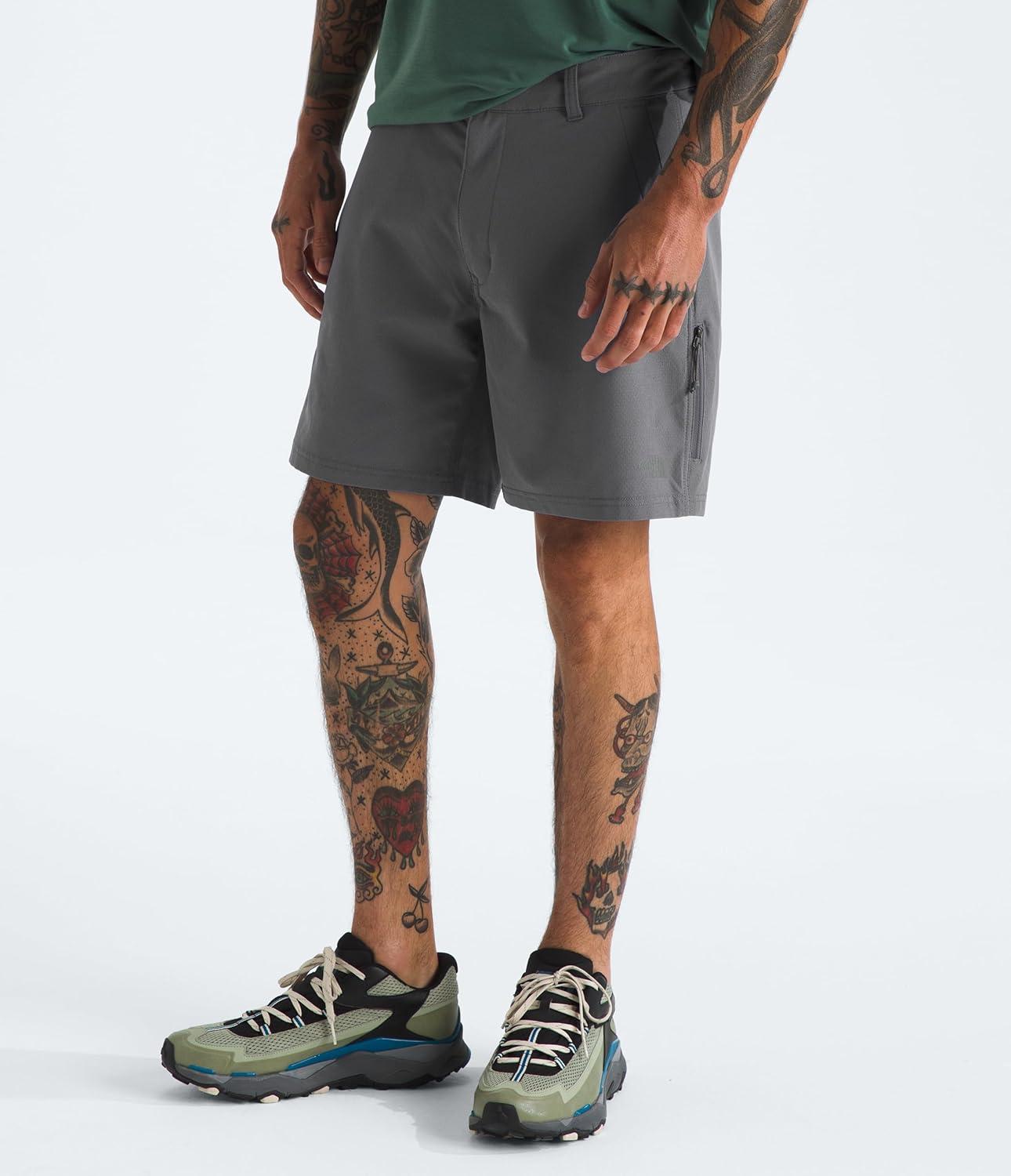 imageTHE NORTH FACE Mens Rolling Sun Packable Short PFAS FreeSmoked Pearl