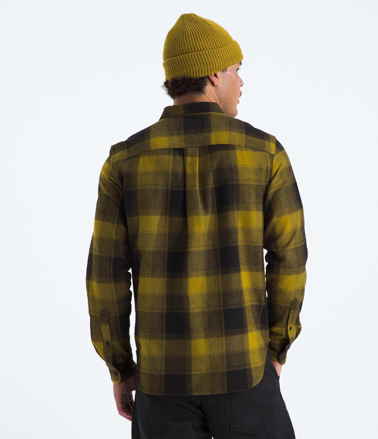 imageThe North FACE Mens Arroyo LongSleeve Flannel ButtonDown ShirtDeep Dijon Tnf Shadow Plaid