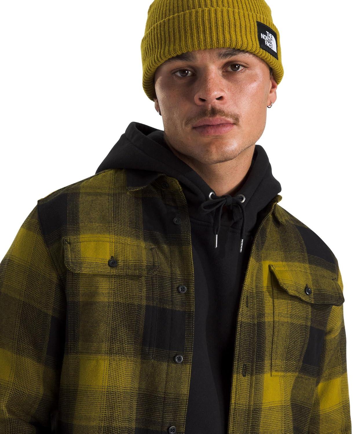 imageThe North FACE Mens Arroyo LongSleeve Flannel ButtonDown ShirtDeep Dijon Tnf Shadow Plaid