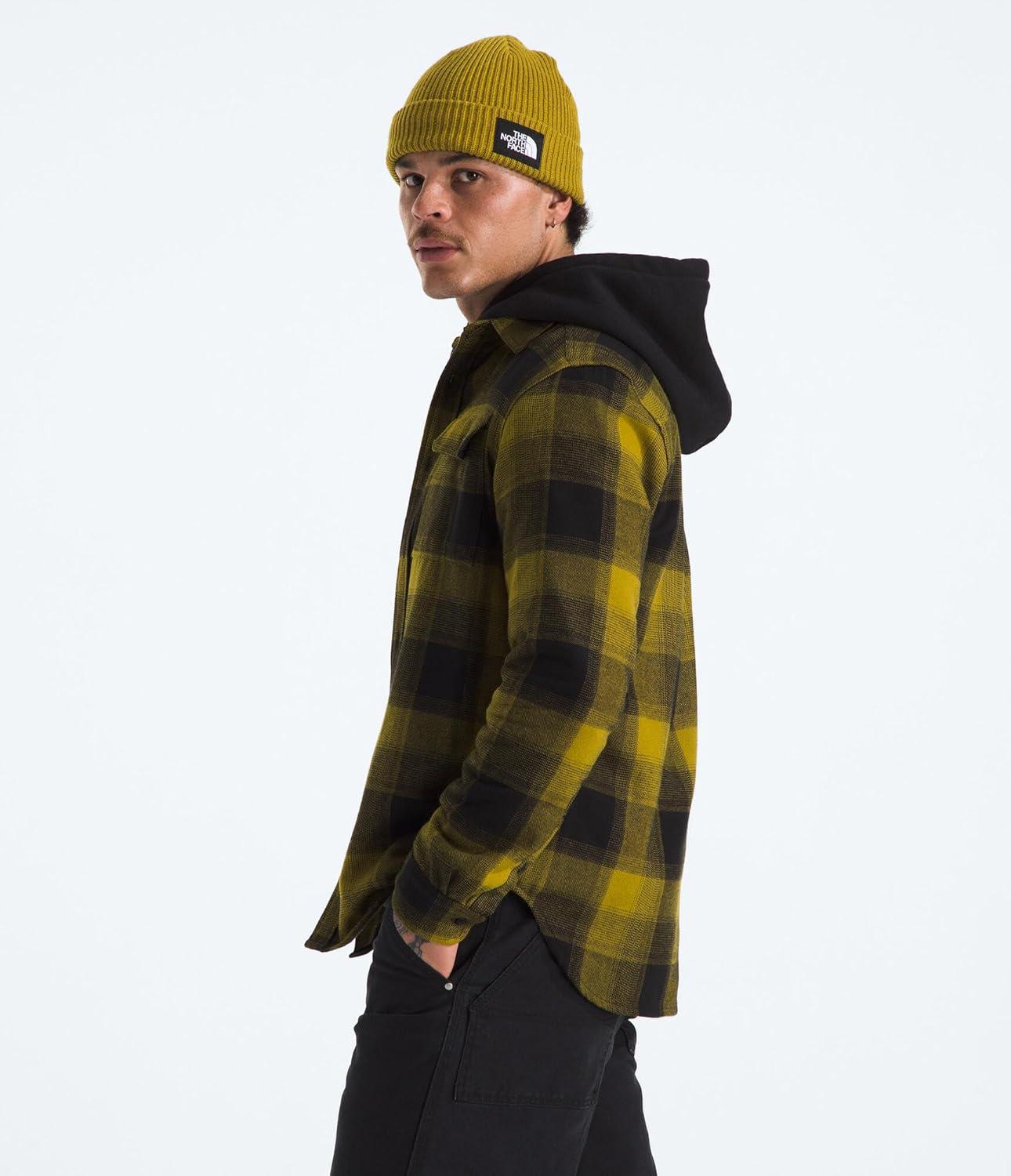 imageThe North FACE Mens Arroyo LongSleeve Flannel ButtonDown ShirtDeep Dijon Tnf Shadow Plaid