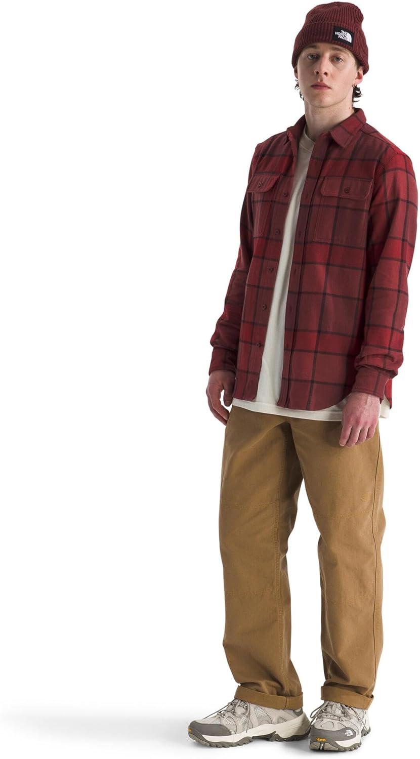 imageThe North FACE Mens Arroyo LongSleeve Flannel ButtonDown ShirtSumac Macro Small Plaid