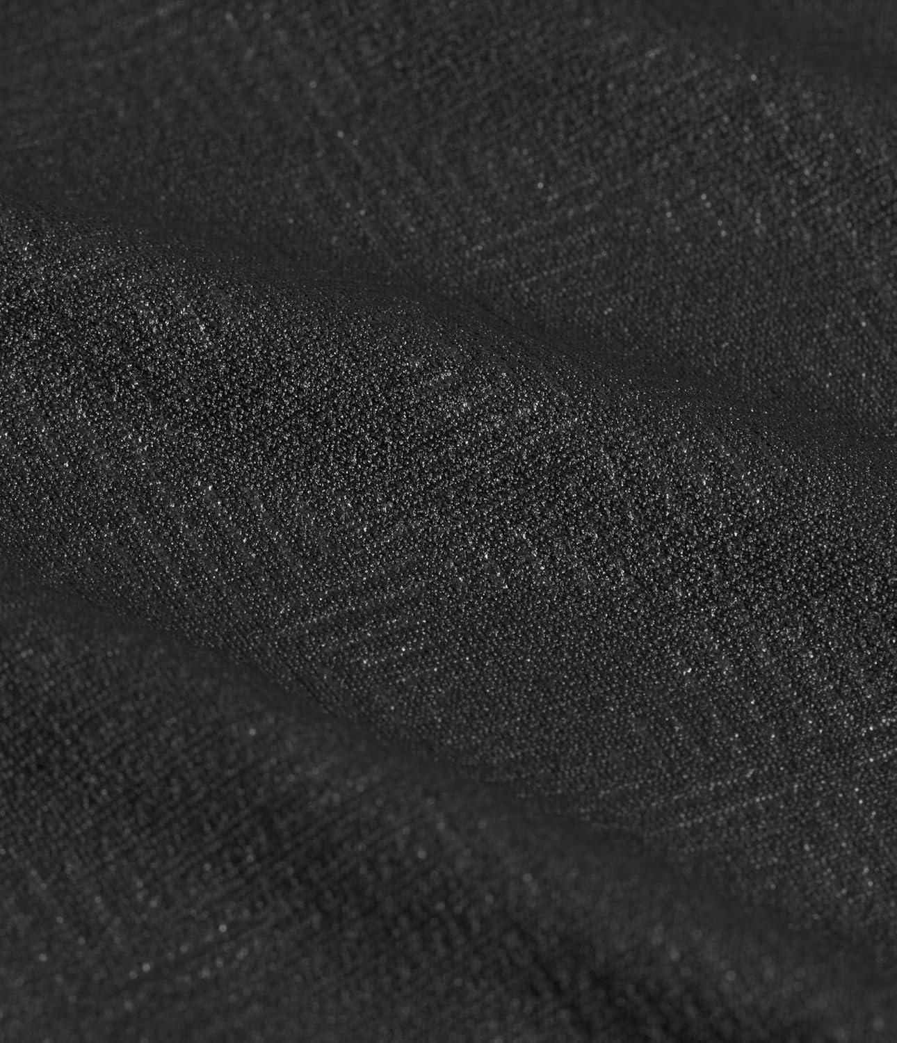 imageThe North Face Mens 247 Pentadome Embossed Short Sleeve Tee Regular Fit TShirt with MoistureWicking Flashdry TechTnf Black