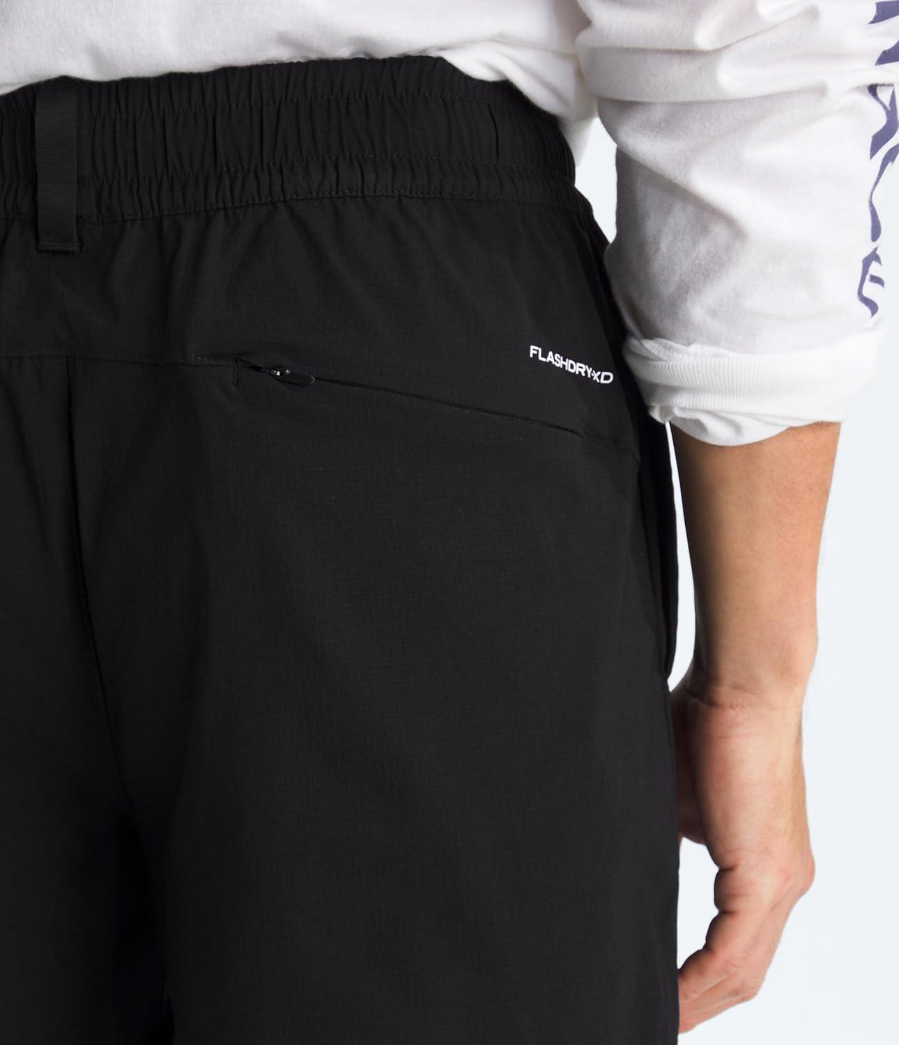 imageThe North Face Mens Class V Pathfinder WaterRepellent Pullon 5 Short Moisture Wicking Elastic WaistbandTnf Black