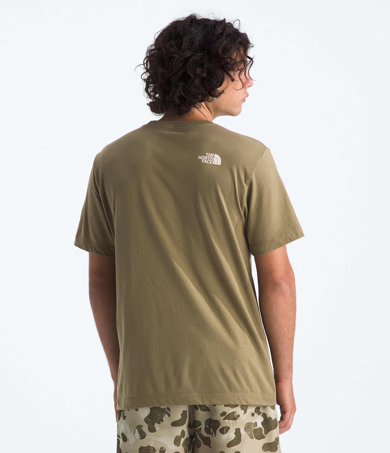 imageThe North Face Mens Keep Climbin ShortSleeve Tee Casual Stylish Graphic TShirt Regular Fit Soft Cotton FabricCedar
