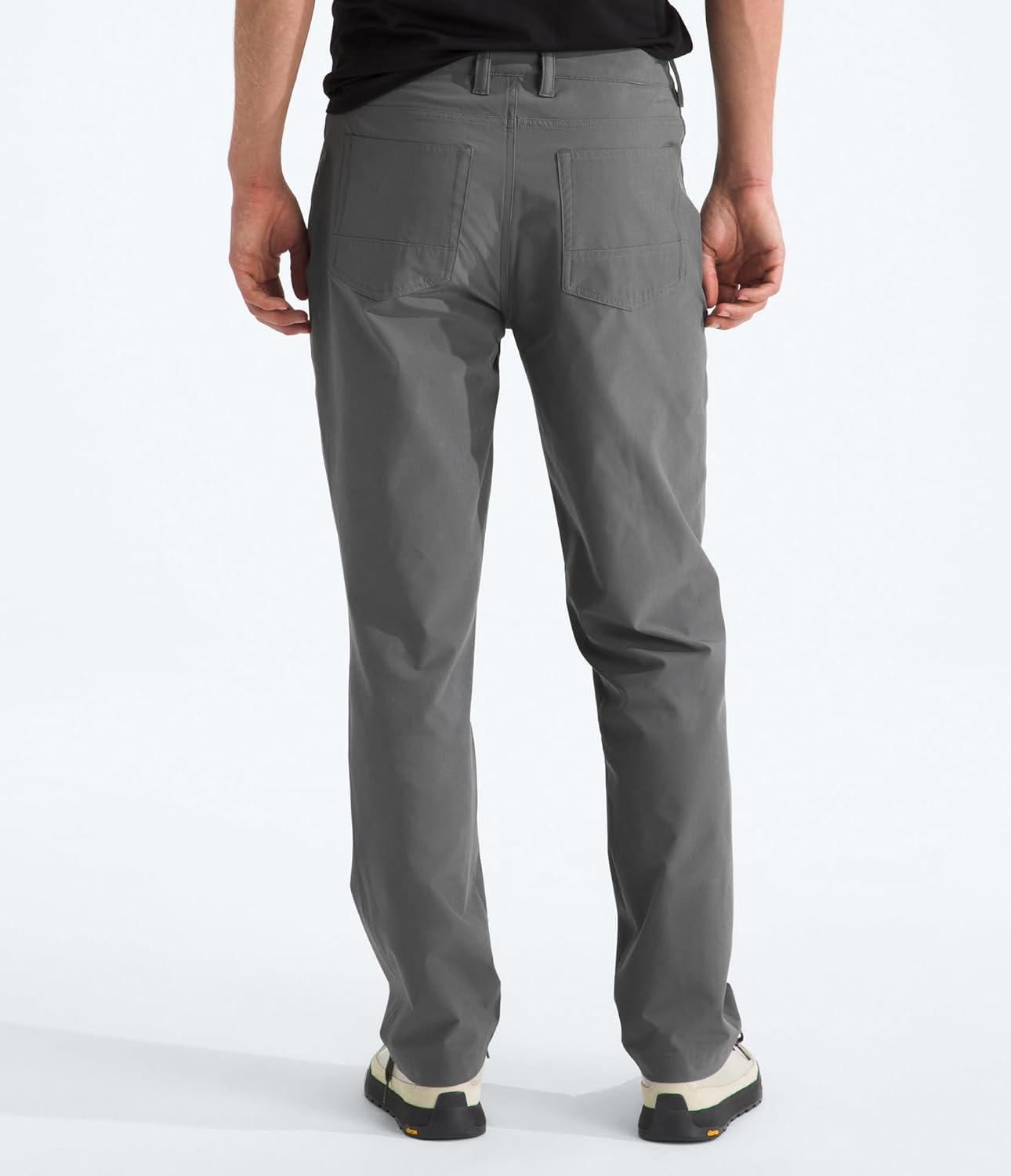 imageThe North Face Mens Paramount 5Pocket Pant Moisture Wicking Water Repellent Finish Multiple Pockets Belt LoopsSmoked Pearl