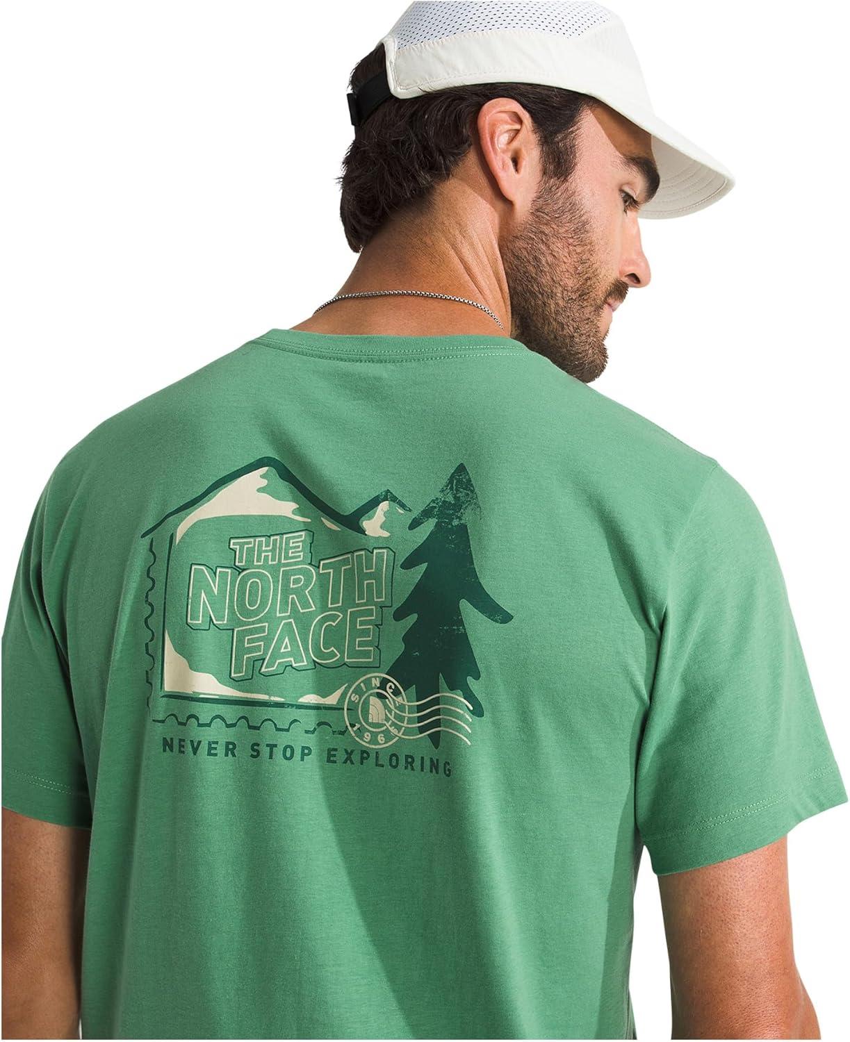 imageThe North Face Mountain Stamps Regular Short Sleeve TeeDimmed Algae