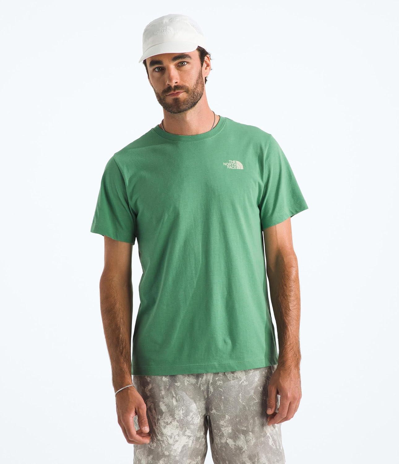 imageThe North Face Mountain Stamps Regular Short Sleeve TeeDimmed Algae