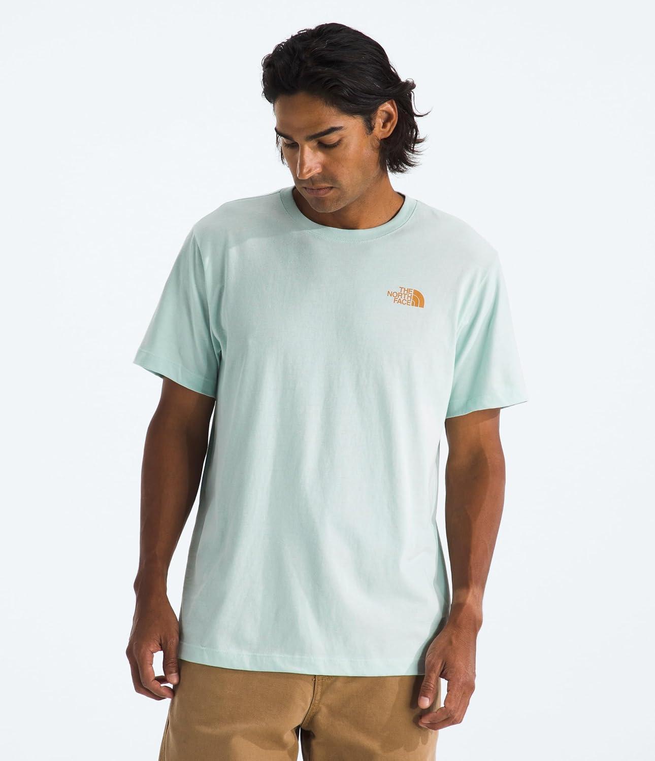 imageThe North Face Mountain Stamps Regular Short Sleeve TeeOpal Frost