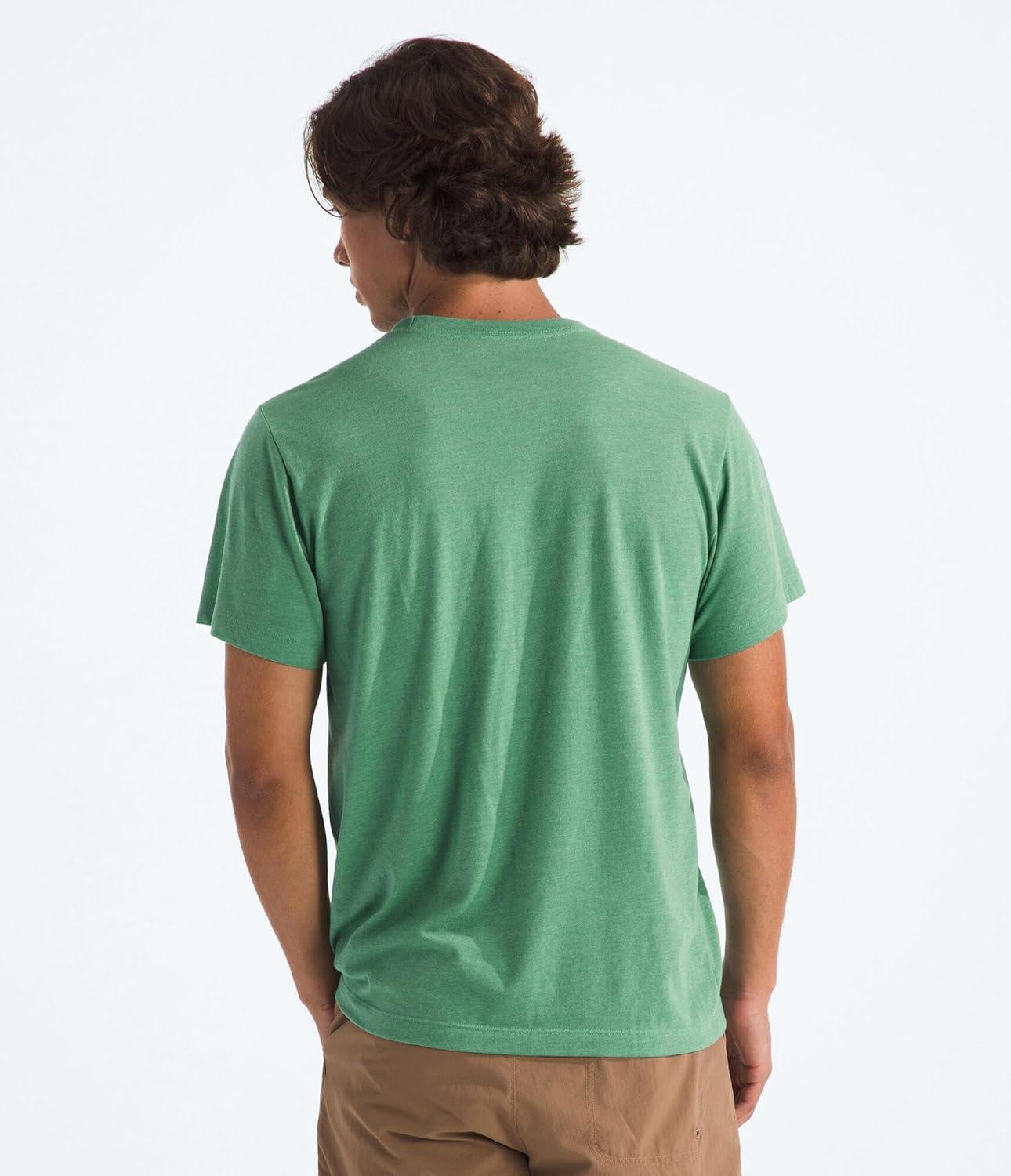 imageThe North Face SS TriBlend TeeDimmed Algae White Heather