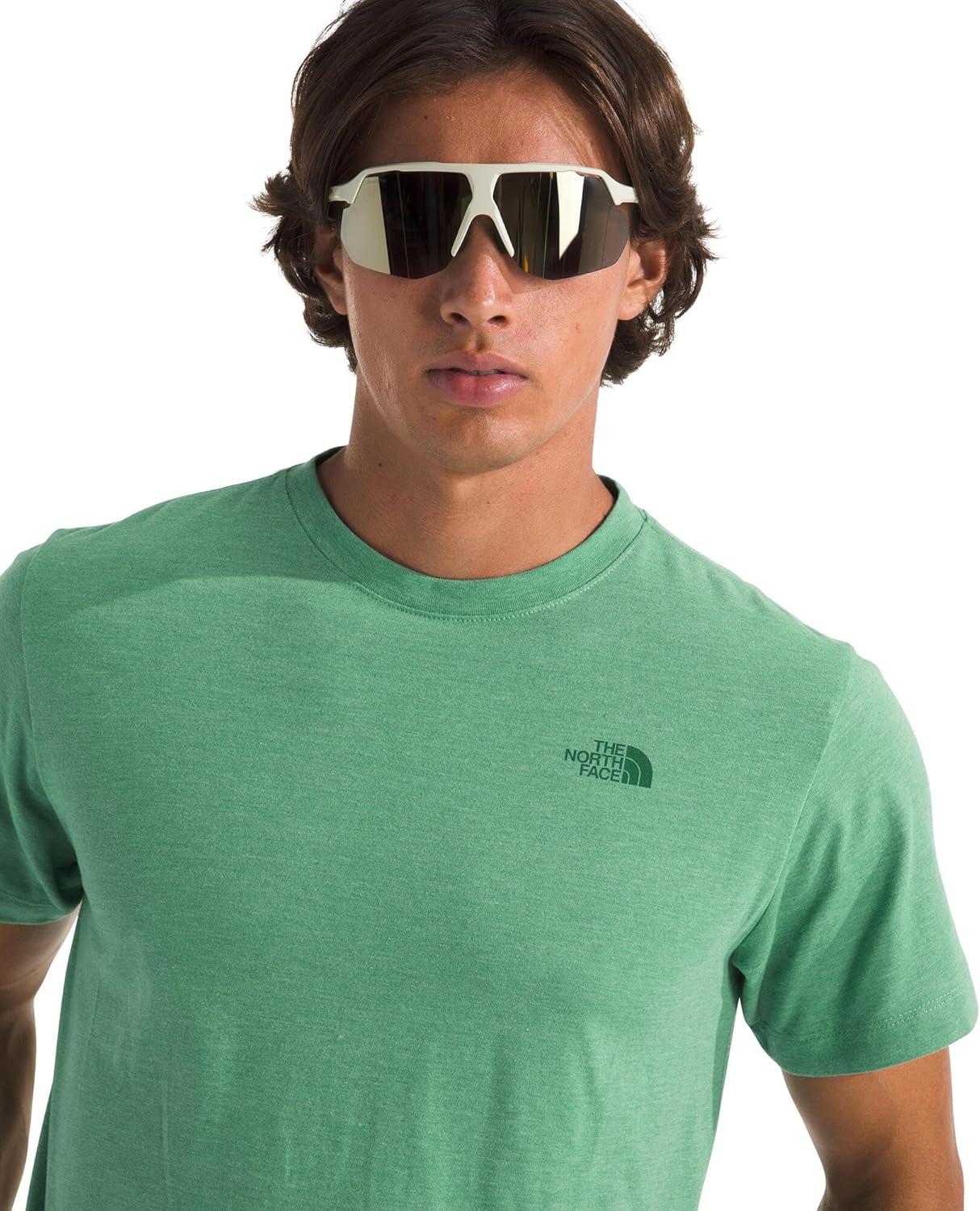 imageThe North Face SS TriBlend TeeDimmed Algae White Heather