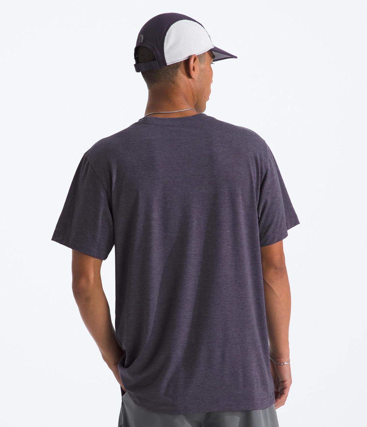 imageThe North Face SS TriBlend TeeEndless Dusk White Heather