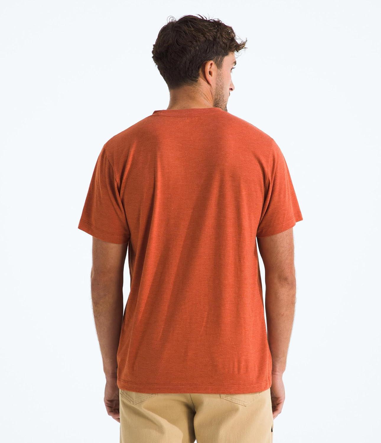 imageThe North Face SS TriBlend TeeIron Clay White Heather