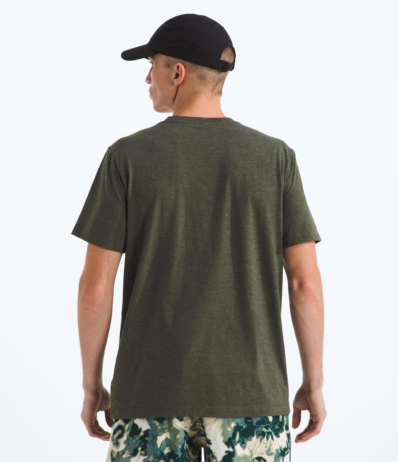 imageThe North Face SS TriBlend TeeNew Taupe Green White Heather
