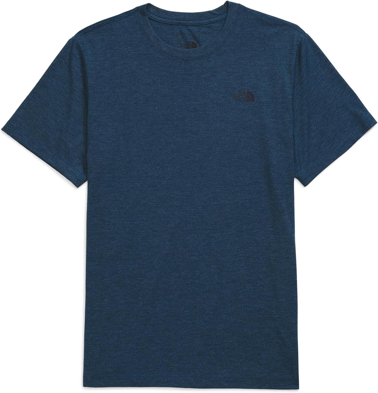 imageThe North Face SS TriBlend TeeShady Blue White Heather